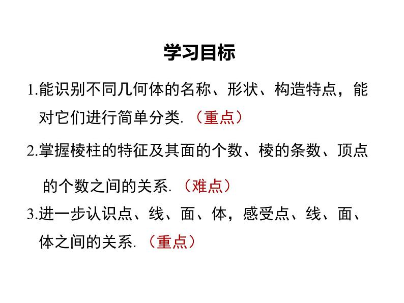 2021-2022学年度北师大版七年级上册数学课件 1.1 生活中的立体图形02