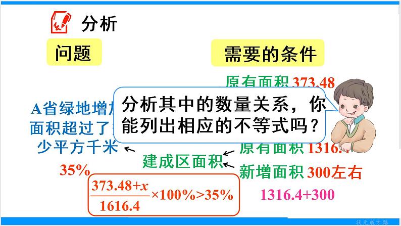 数学活动——不等式的应用第6页