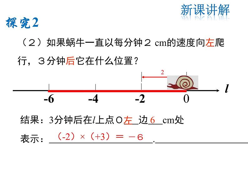 2021-2022学年度北师大版七年级上册数学课件 2.7 第1课时 有理数的乘法法则06