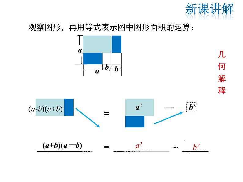 2021-2022学年度华师大版八年级上册数学课件 12.3 乘法公式（第1课时）第7页