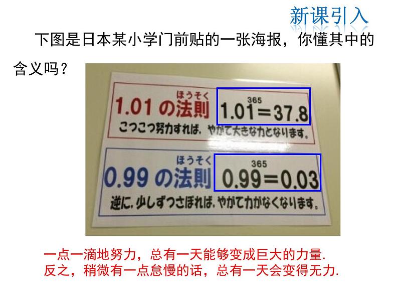 2021-2022学年度北师大版七年级上册数学课件 2.9 有理数的乘方第3页