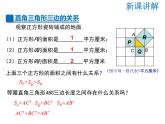 2021-2022学年度华师大版八年级上册数学课件 14.1.1 直角三角形三边的关系