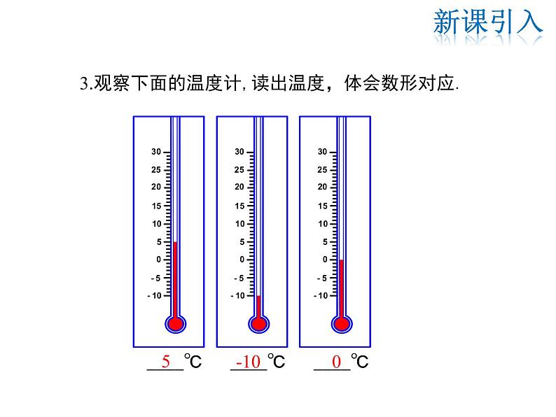 2021-2022学年度华师大版七年级上册数学课件 2.2.1 数轴04