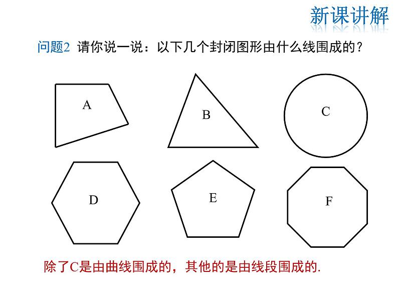 2021-2022学年度华师大版七年级上册数学课件 4.4 平面图形06