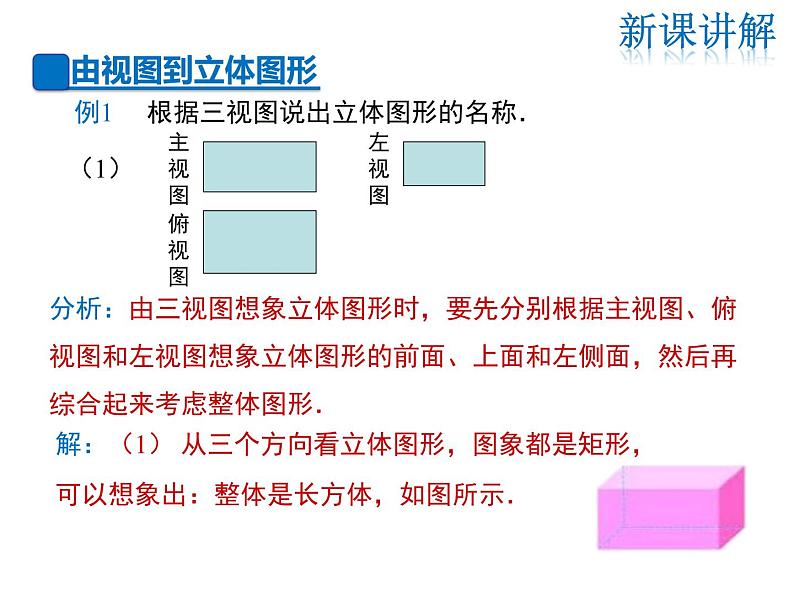 由视图到立体图形PPT课件免费下载04