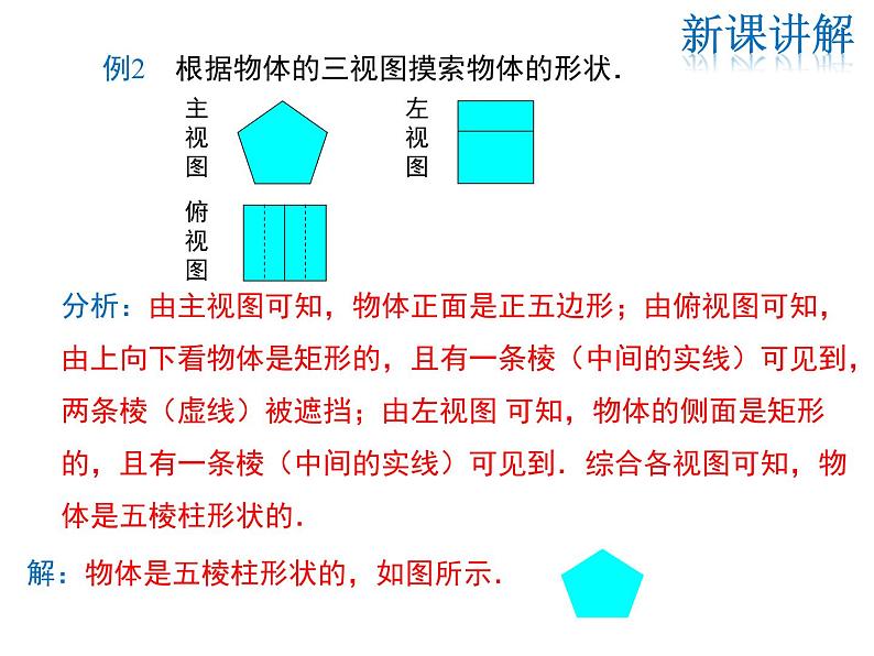 由视图到立体图形PPT课件免费下载06