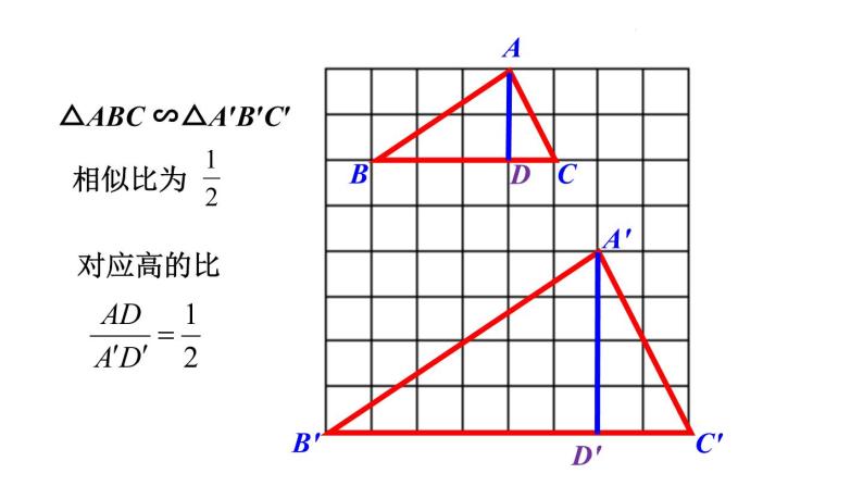 27.2.2 相似三角形的性质 课件 2020-2021学年人教版数学 九年级下册07
