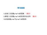2021-2022学年度人教版九年级数22.1.3 第1课时   二次函数y=ax2+k的图象和性质课件PPT