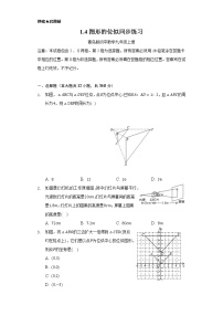 青岛版九年级上册1.4 图形的位似优秀巩固练习