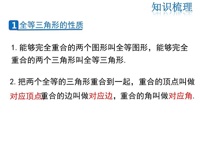 2021-2022学年度人教版八年级数学上册课件  第十二章 小结与复习第2页