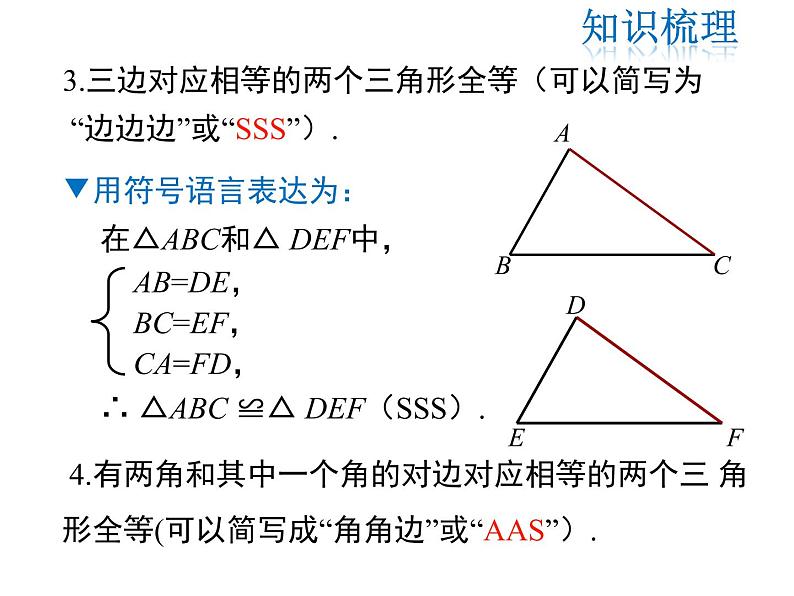 2021-2022学年度人教版八年级数学上册课件  第十二章 小结与复习第7页