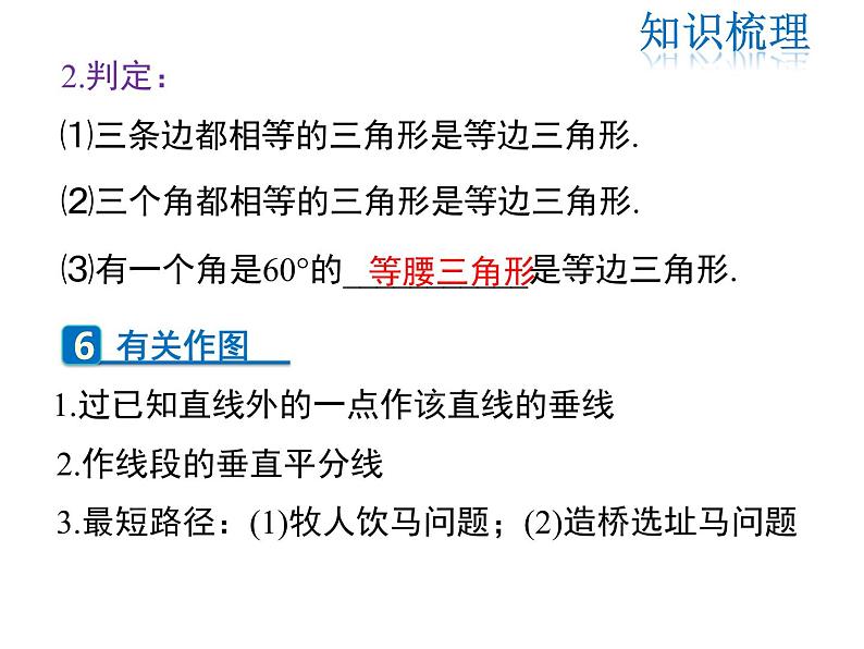 2021-2022学年度人教版八年级数学上册课件  第十三章 复习课第8页