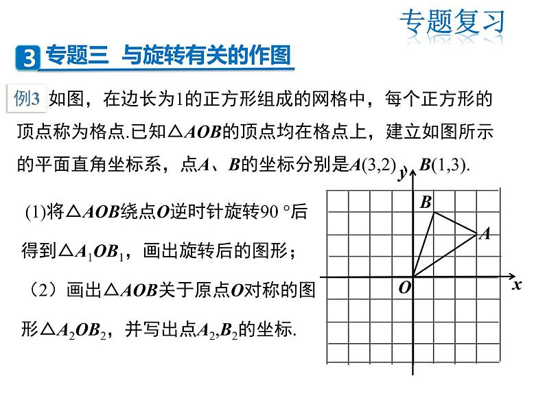 2021-2022学年度人教版九年级数学上册课件 第二十三章旋转复习课件07