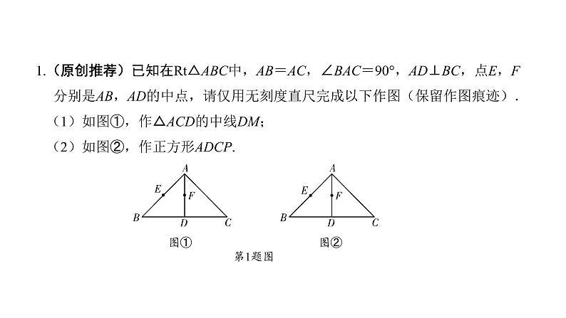 2021-2022学年度北师大版九年级中考复习课件 专题二 创新画图第5页