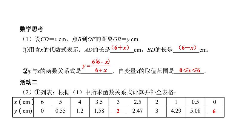 2021-2022学年度北师大版九年级中考复习课件 专题五 新函数性质的探究题第5页