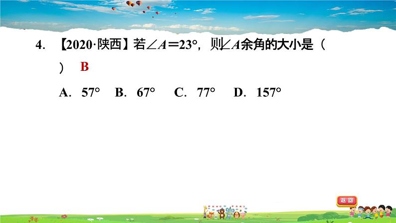 北师大版数学七年级下册  第二章  相交线与平行线  全章热门考点整合应用【习题课件】05