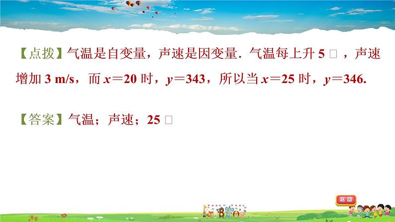 北师大版数学七年级下册  第三章 变量之间的关系  3.1用表格表示的变量间关系【习题课件】第7页