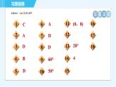 华师版九年级下册数学 第27章 集训课堂 测素质 圆和圆的基本性质 习题课件