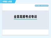 华师版九年级下册数学 第28章 全章高频考点专训 习题课件
