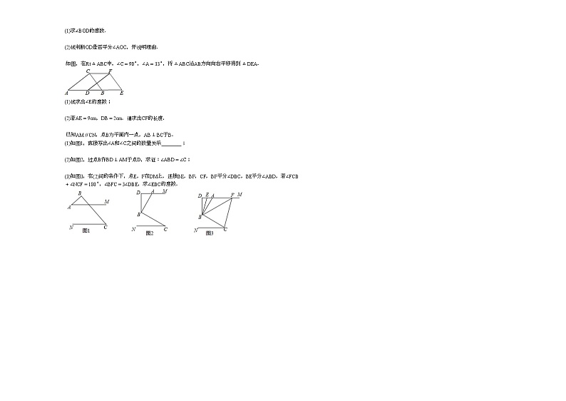 2020-2021学年山东省德州市某校初一（下）3月月考数学试卷 (1)新人教版第3页