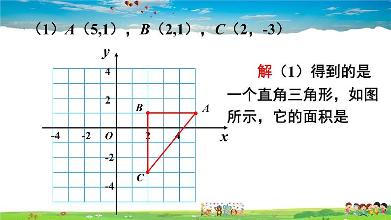 沪科版数学八年级上册  11.1 平面内点的坐标-第2课时 坐标平面内的图形【 教学课件+教案】04