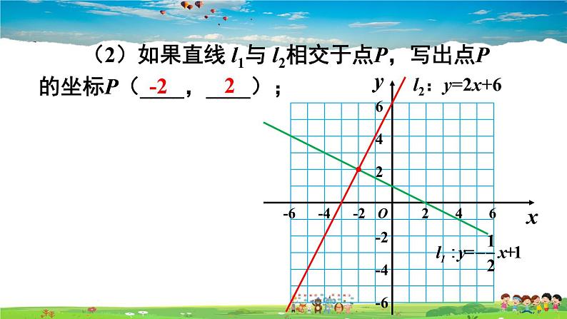 沪科版数学八年级上册  12.3 一次函数与二元一次方程【 教学课件+教案】04