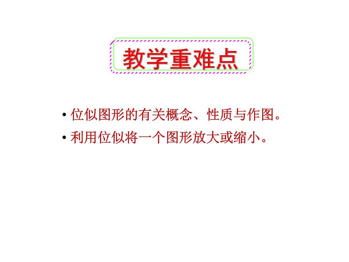 2020-2021学年人教版九年级数学下册27.3位似 (1)课件第7页