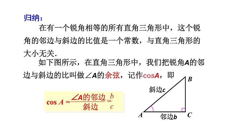 28.1锐角三角函数（第2课时） 课件 2020-2021学年人教版数学 九年级下册06