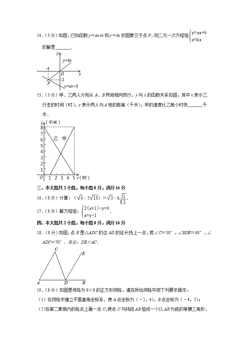2018-2019学年安徽省宿州一中八年级（上）期末数学试卷03