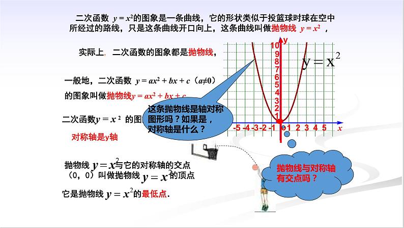 26.2.1 二次函数y=ax2+k 的图象与性质 教学 课件PPT第7页