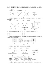 2021学年5.2.1 平行线当堂达标检测题