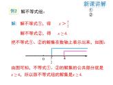 2021-2022学年度北师版八年级数学下册课2.6 第2课时  一元一次不等式组的解法（2）及应用课件PPT