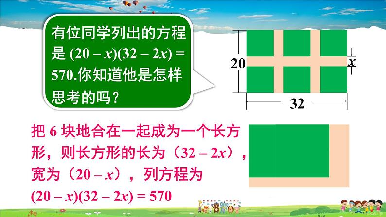 沪科版数学八年级下册 17.1 一元二次方程【教学课件】07