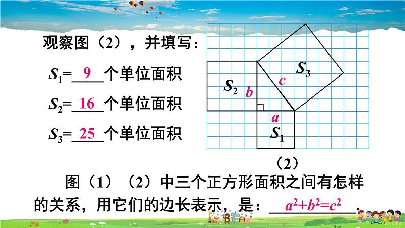 沪科版数学八年级下册 18.1 勾股定理-第1课时 勾股定理【教学课件】06