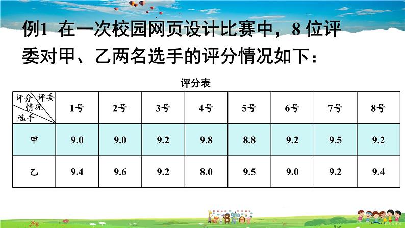 沪科版数学八年级下册 20.2 数据的集中趋势与离散程度-1.数据的集中趋势-第1课时 平均数【教学课件】06