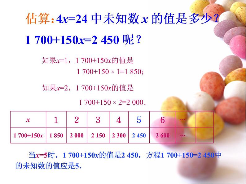 3.1.1  一元一次方程（2）课件PPT第5页