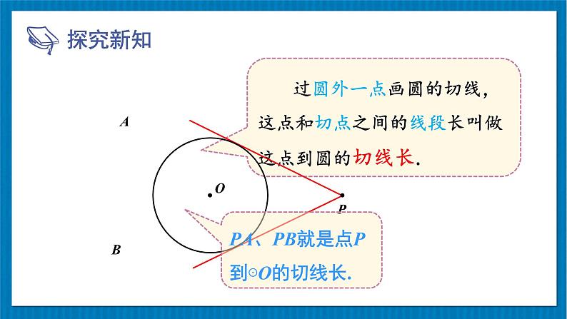 北师大版九年级数学下册 第三章 7 切线长定理 课件第3页