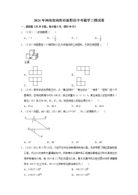 2021年河南省南阳市新野县中考数学三模试卷