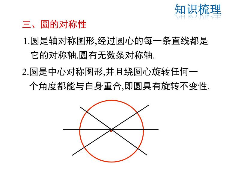 2021-2022学年度北师版九年级数学下册课件 第三章  圆  复习课04