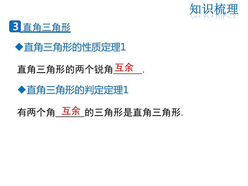 2021-2022学年度北师版八年级数学下册课件第一章三角形的证明 复习课第6页