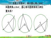 沪科版数学九年级下册  24.3 圆周角-第1课时 圆周角定理及其推论【 教学课件】