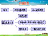 沪科版数学九年级下册  第24章 圆-章末复习【 教学课件】
