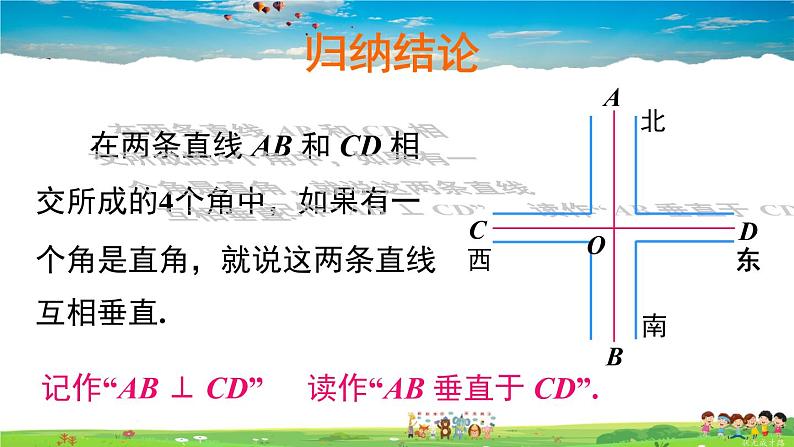 沪科版数学七年级下册 第10章 相交线、平行线与平移  10.1 相交线-第2课时 垂线及其性质、画法【教学课件】06