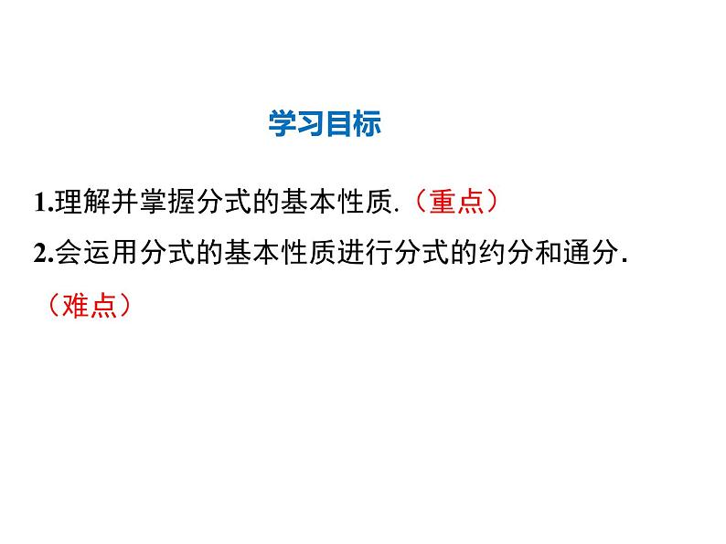 2021-2022学年度华师版八年级数学下册课件 16.1.2  分式的基本性质第2页