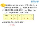 2021-2022学年度华师版八年级数学下册课件 17.3.1  一次函数