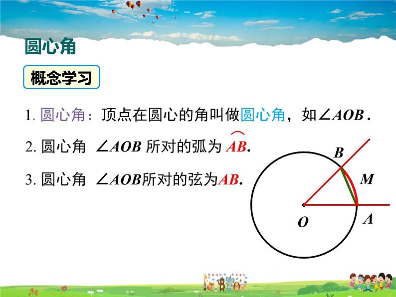 沪科版数学九年级下册 24.2 第3课时 圆心角、弧、弦、弦心距间关系【教学课件】05