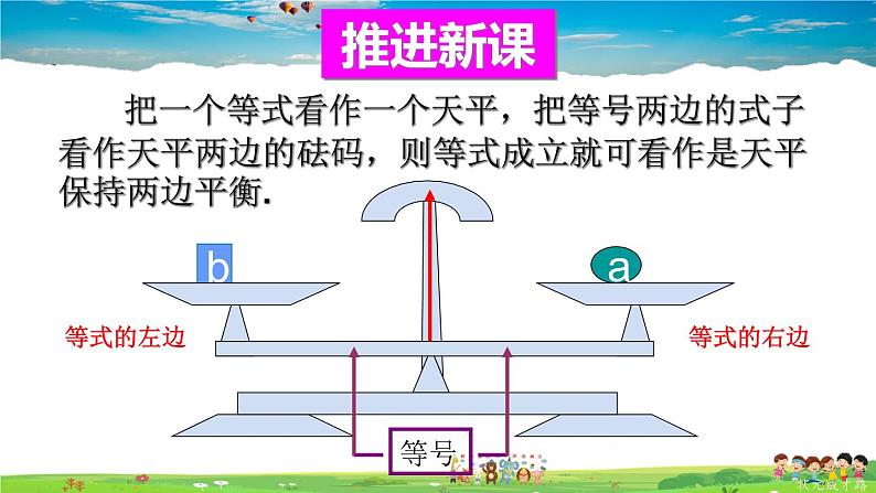 华师版数学七年级下册 6.2 解一元一次方程  1.等式的性质与方程的简单变形-第1课时 等式的性质【教学课件】03