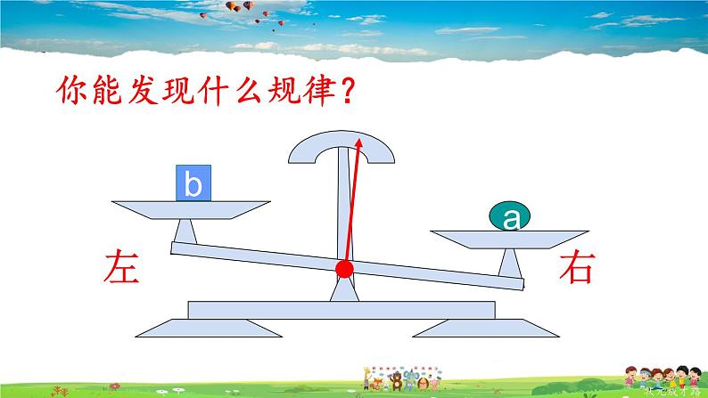 华师版数学七年级下册 6.2 解一元一次方程  1.等式的性质与方程的简单变形-第1课时 等式的性质【教学课件】07