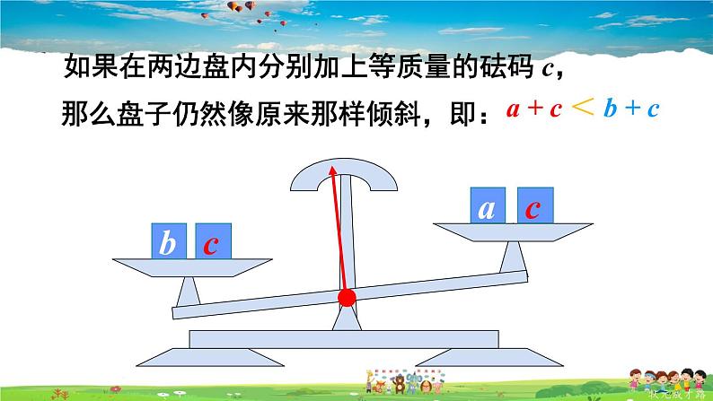 华师版数学七年级下册 8.2 解一元一次不等式  2.不等式的简单变形【教学课件】04