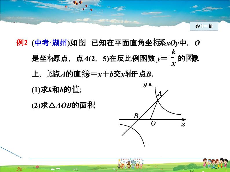 华师版数学八年级下册 17.4.3  反比例函数的几何性质【教学课件】第8页